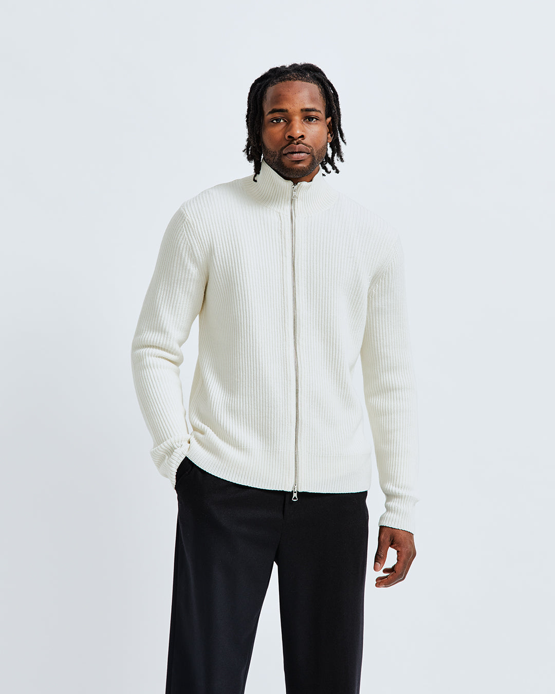Heavyweight Merino Vinnie Track Jacket - Vault | Reigning