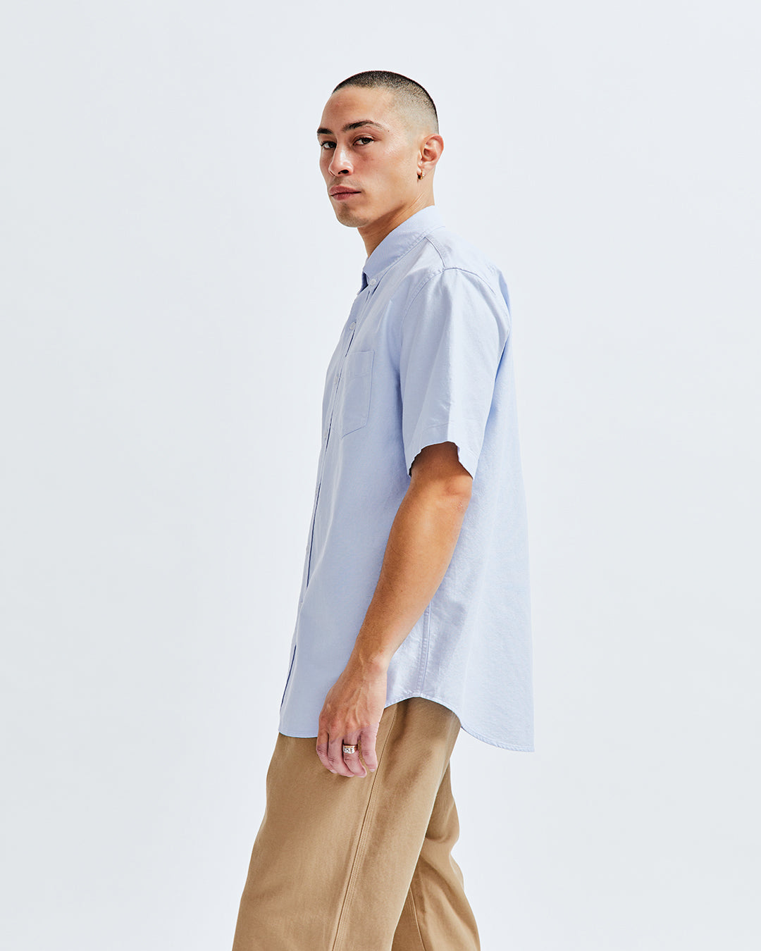 Cotton Oxford Windsor SS Shirt - Vault