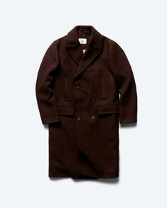 Melton Wool Polo Coat - Vault