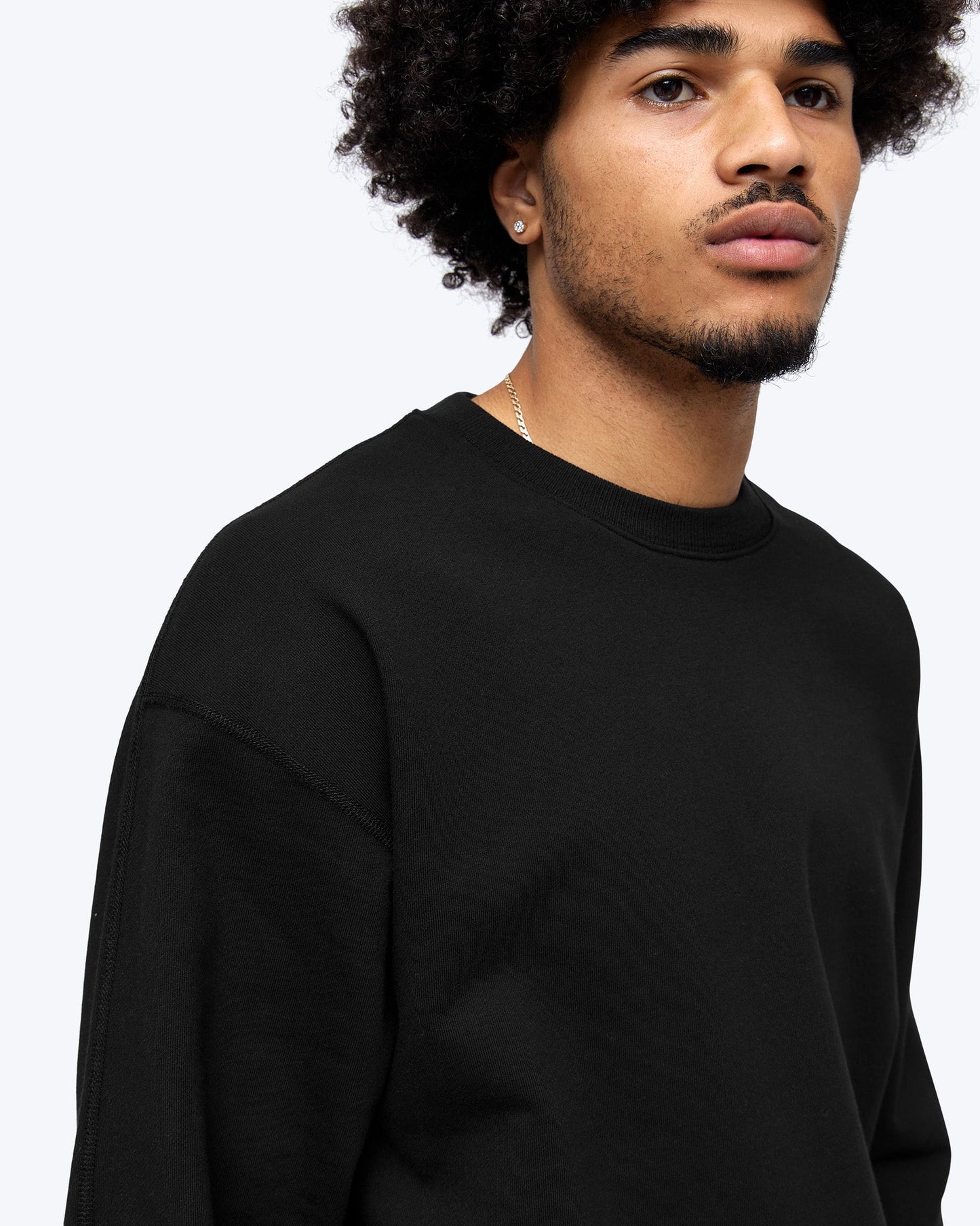 Midweight Terry Relaxed Crewneck - Vault